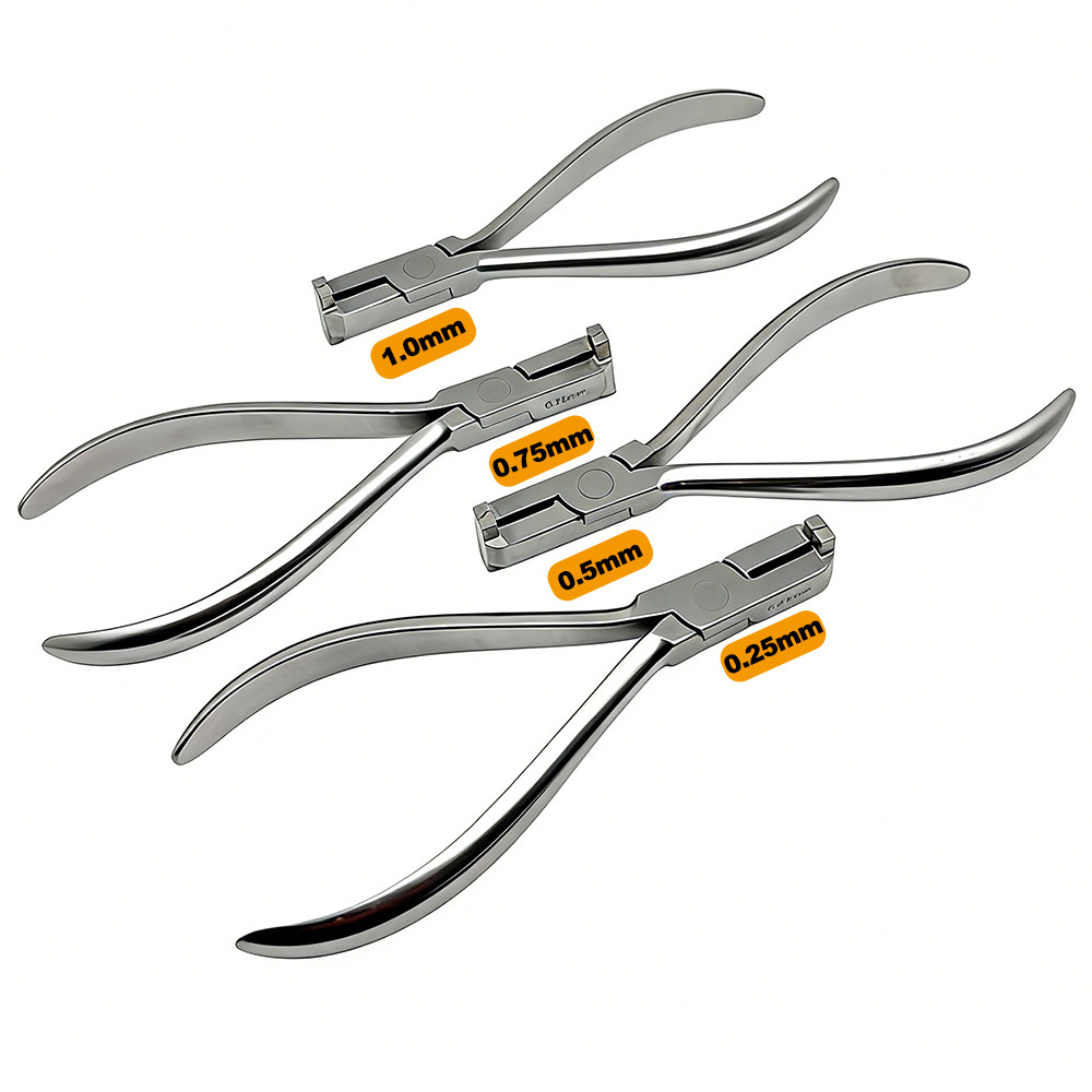 Dental Wire Step Forming Plier Stainless Steel Bend Forceps Arch Wire ...
