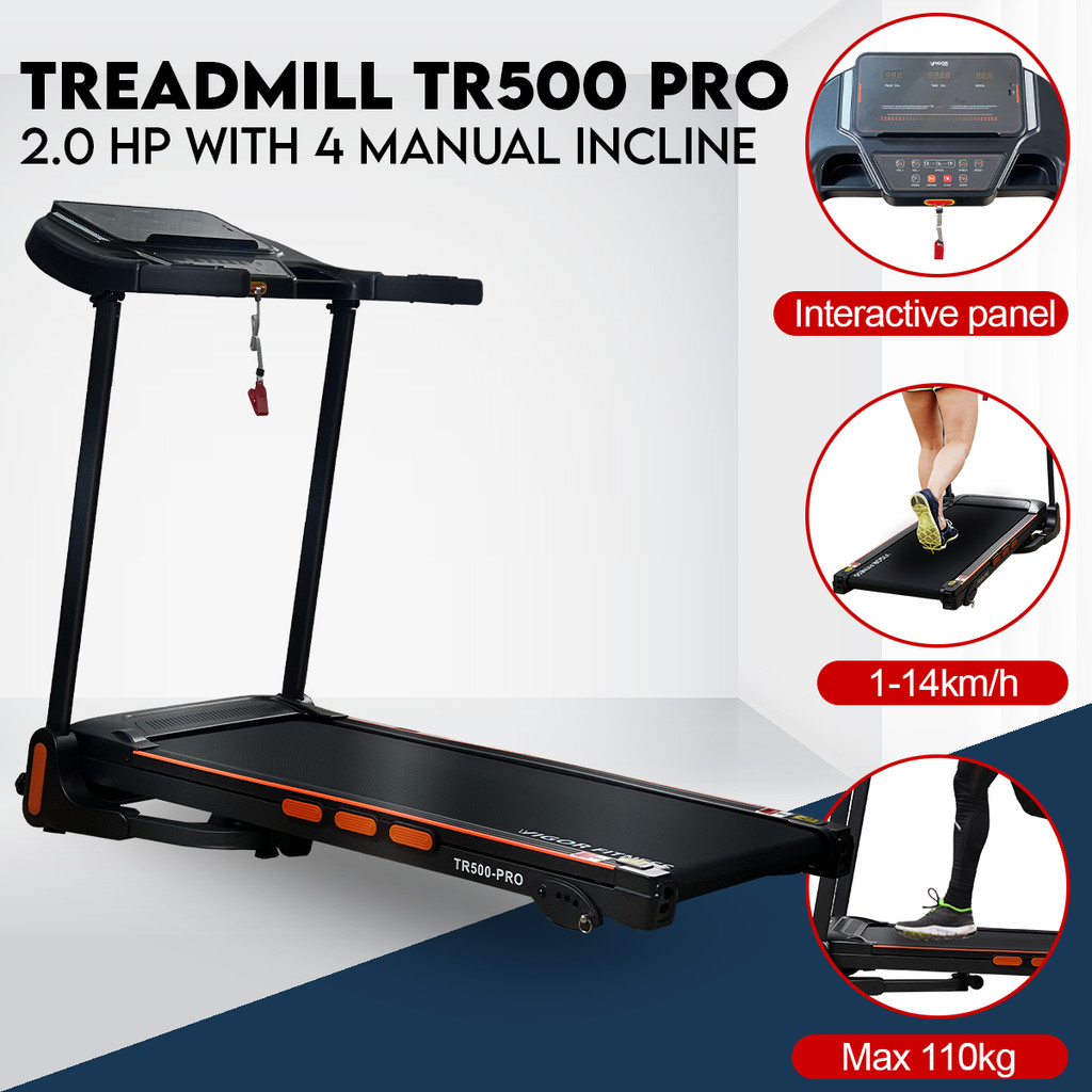 [NEW ARRIVAL] Treadmill 2.0hp Cardio Exercise Running Jogging Machine ...