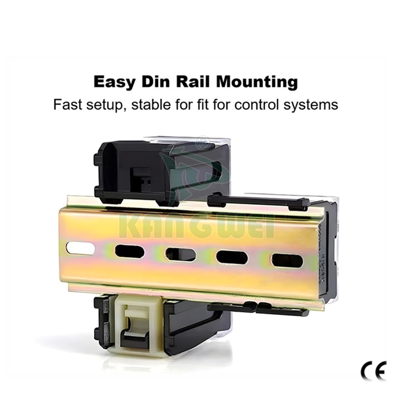 KW IN Din Rail Terminal Block With Cover IN12BKC IN13BKC IN20 IN30 ...