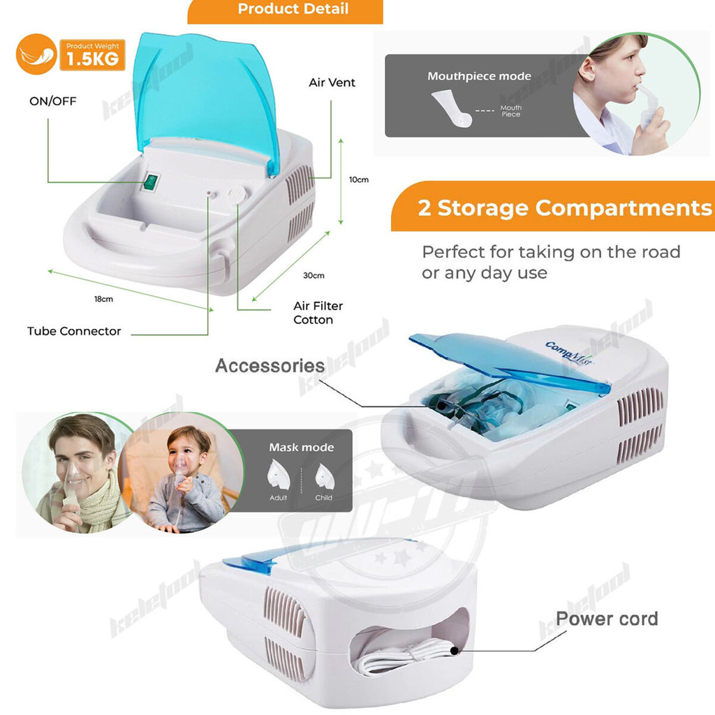 inhaler spray steamer Nebulizer Compressor Machine Inhaler Spray ...