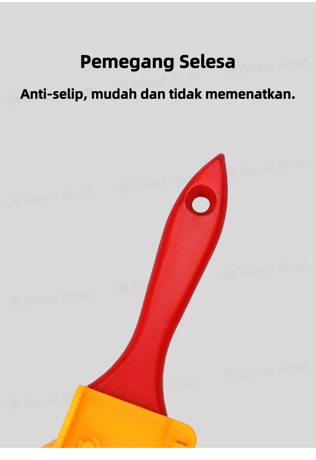 Gbest Berus Cat Tepi Dinding Siling paint edger brush for Clean Paint ...