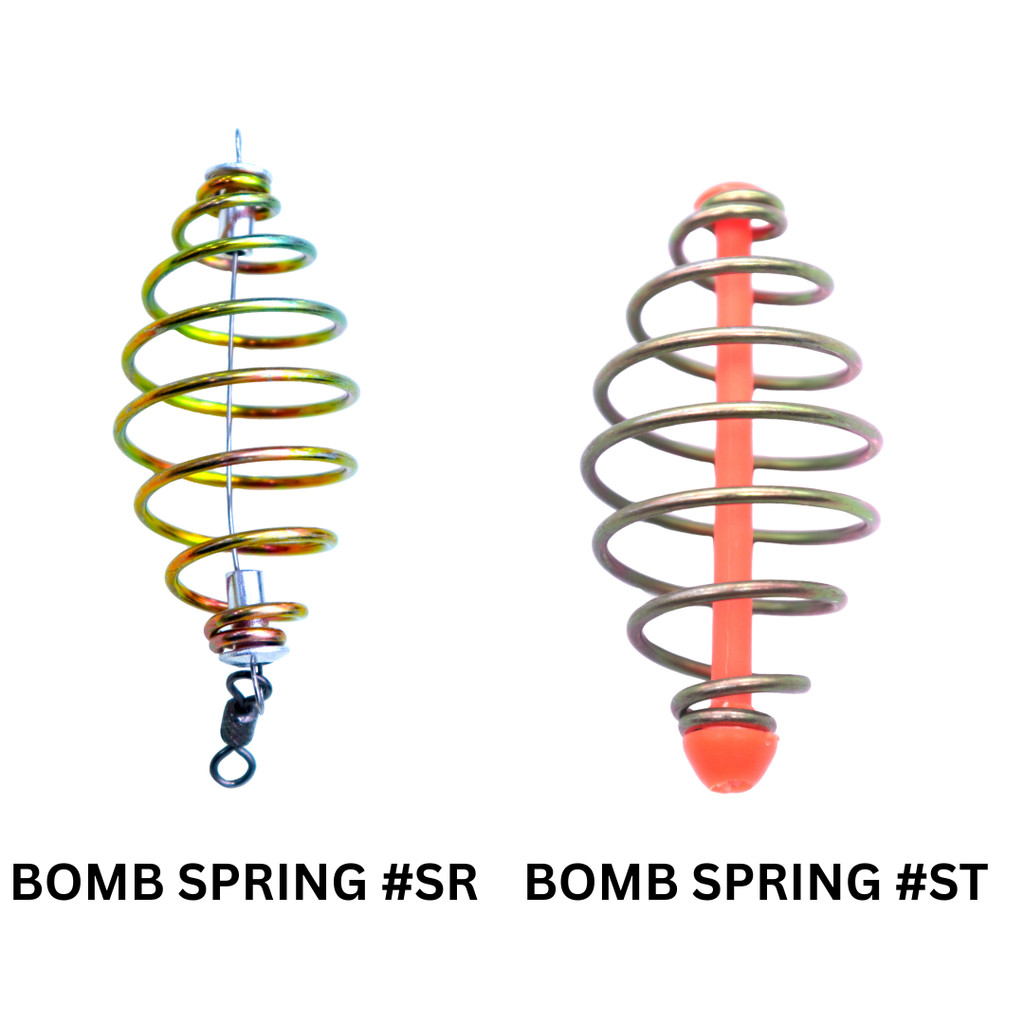 Bomb Spring Fishing #SR #ST with Tube Swivel Bocean Dedak Bom Spring ...
