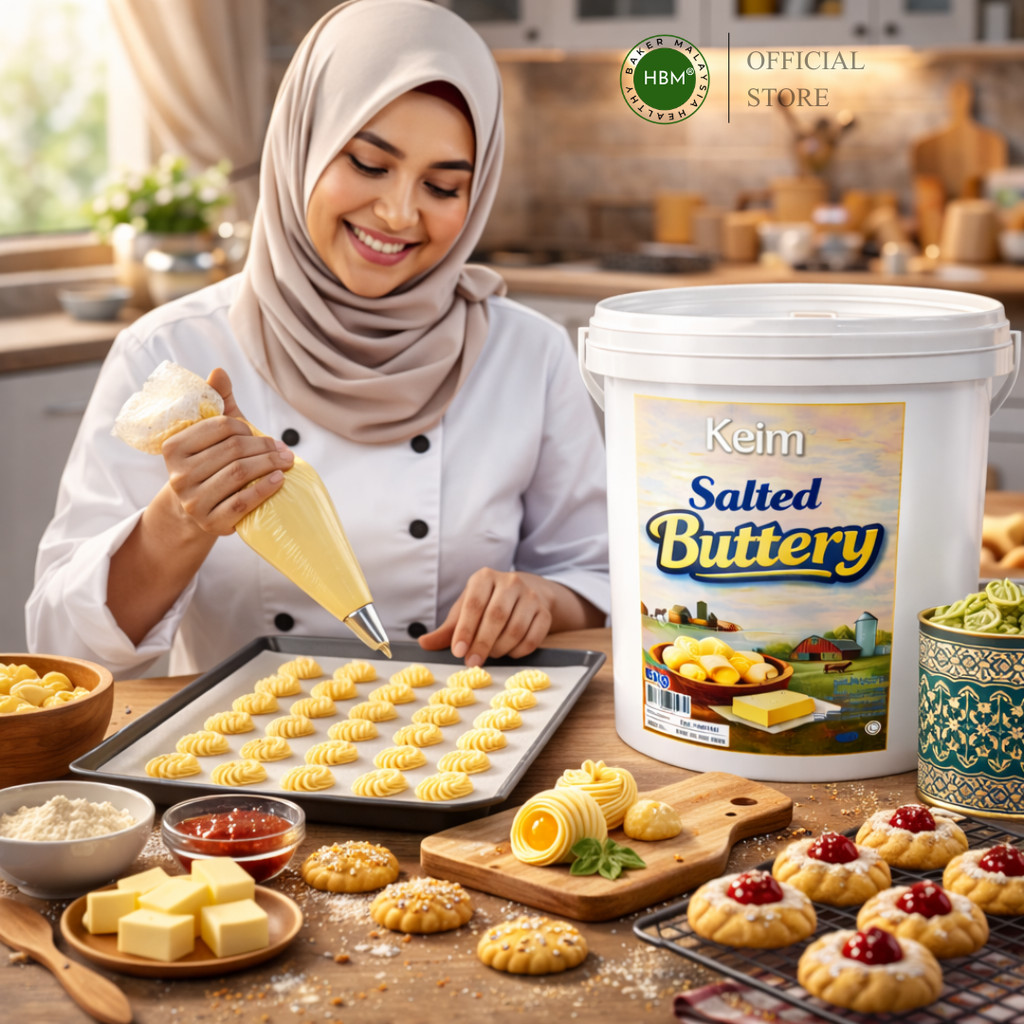 Buttercup 4.8kg / Halal / Keim Salted Butter 5kg/ Promex Cook and Bake ...