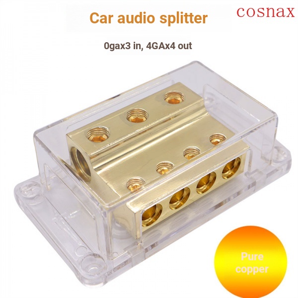 cosnax Car Audio Modified Professional Power Amplifier Ground Wire Hub