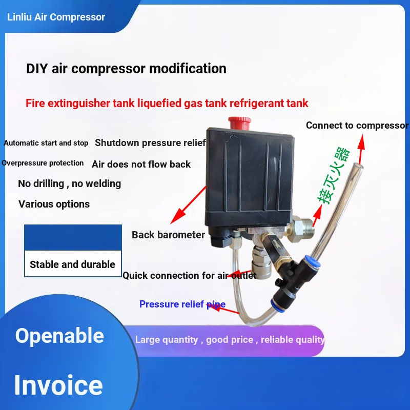 Air Conditioner Refrigerator Compressor Modified Silent Air Compressor ...