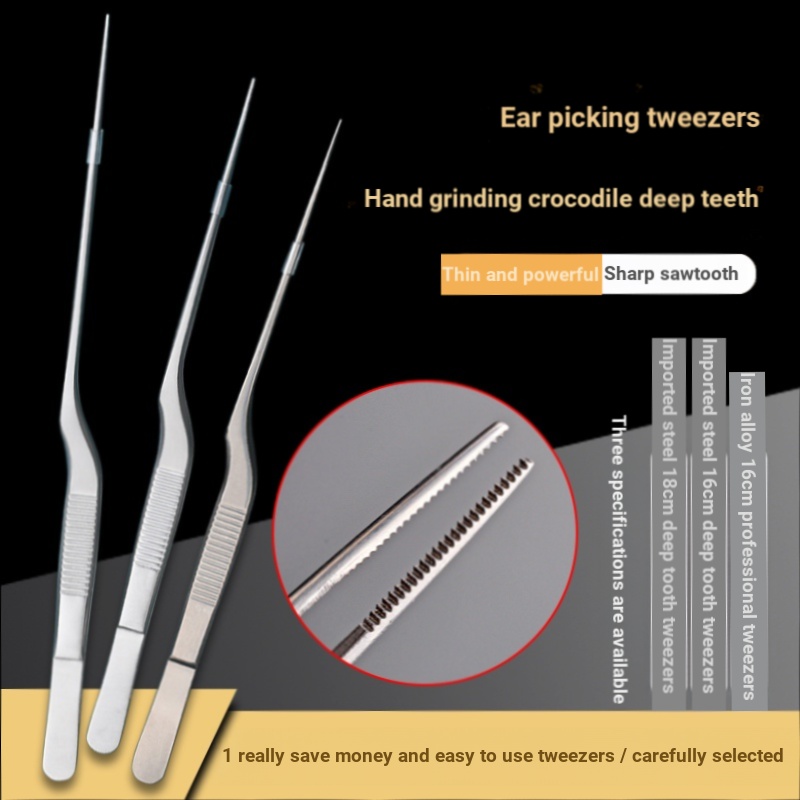 {Tianyi} Technicians Use Ear Picking Tweezers Hand Grinding