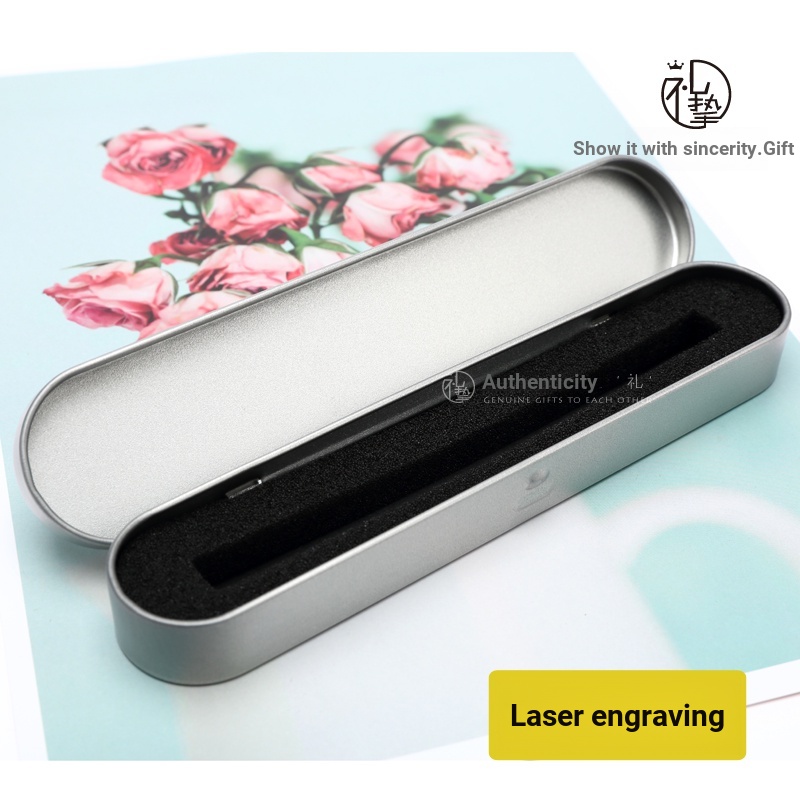 HighEnd Metal Pen Case Ballpoint Pen Universal Storage Box Signature