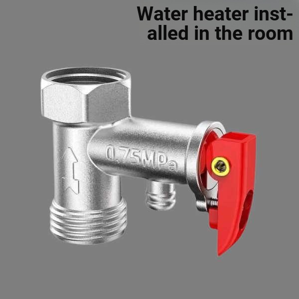 Copper Thickened Electric Water Heater Universal Safety Valve Check