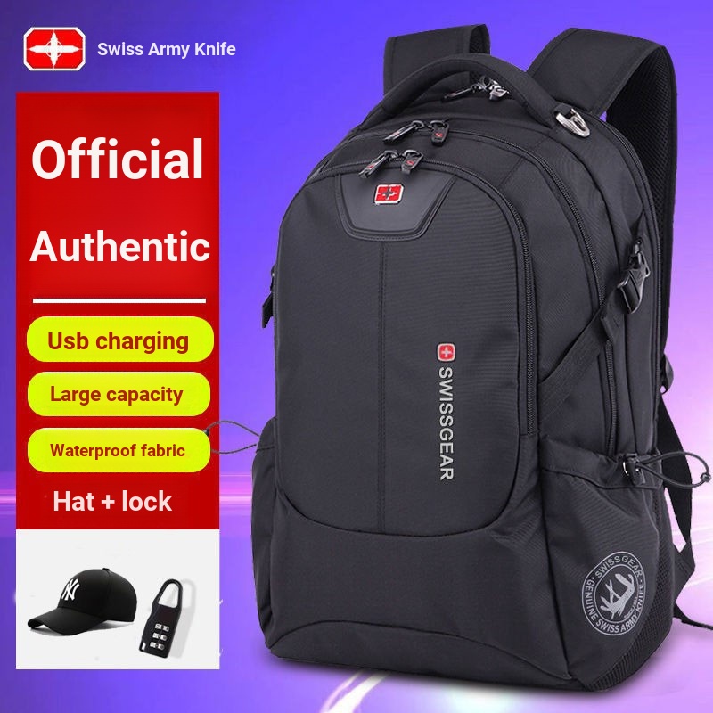 Swissgear Swiss Army Knife Backpack Male Computer Backpack Business