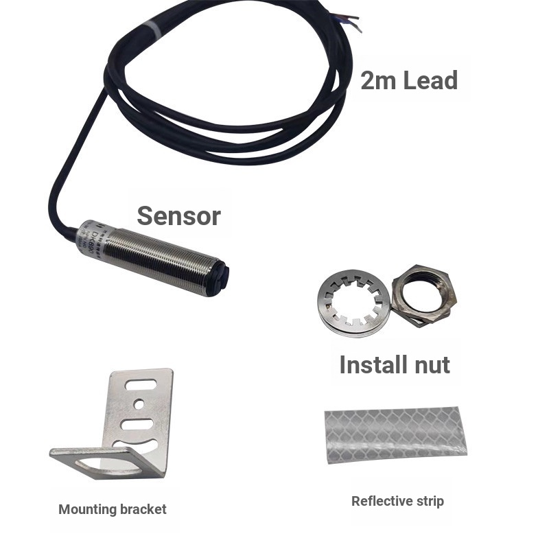 Customized Photoelectric Speed Sensor Rotating Optical Shaft Speed Sensor DK890 Photoelectric
