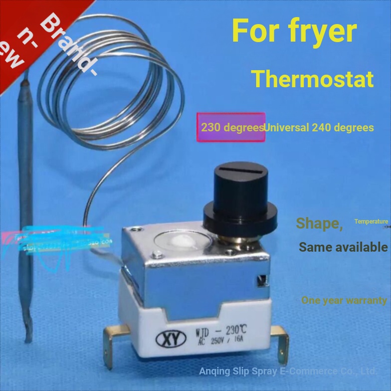 Thermostat 230 Degree Fryer Electric Oven Thermostat 2 Feet Fryer