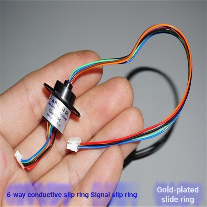 6channel Conductive Sliding Ring High Temperature Resistant Teflon