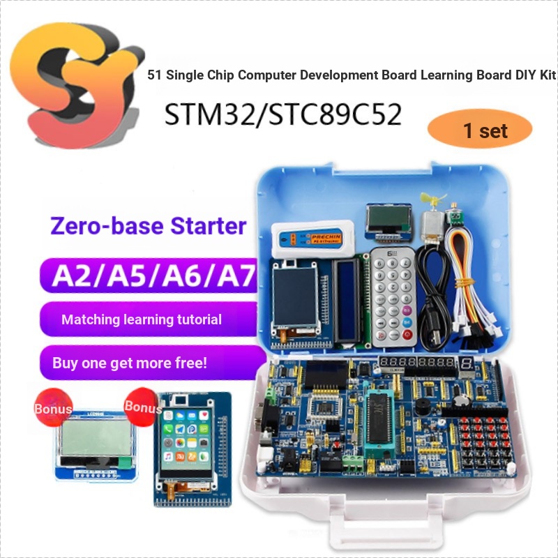 51 Microcontroller Development Board Learning Board DIY Kit STM32 ...