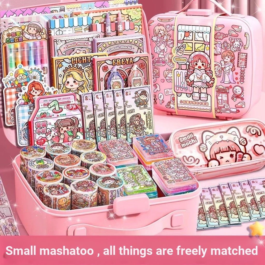 Small Mochi With Tape Full Set T Box Handbook T Pack Deluxe