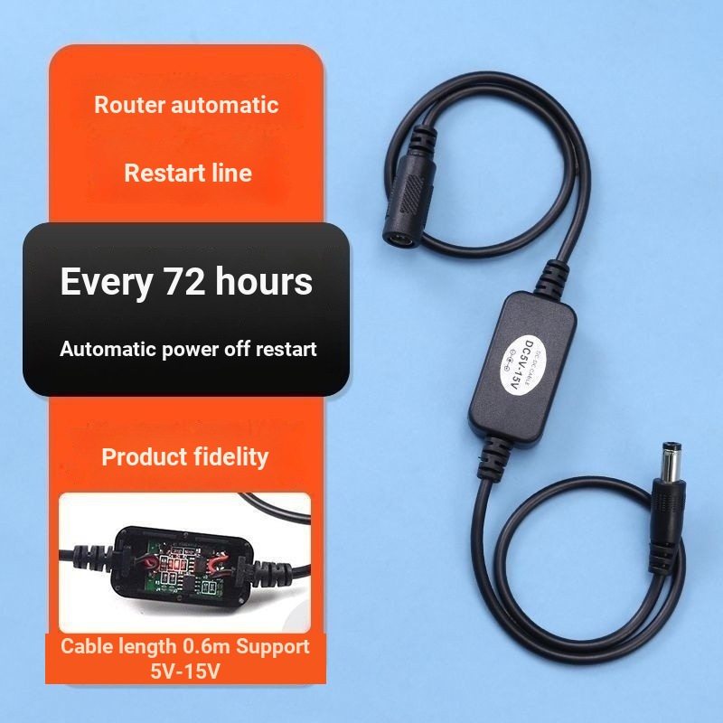 Router Timing Restart Controller Light Cat WiFi Power Supply 72 Hours ...
