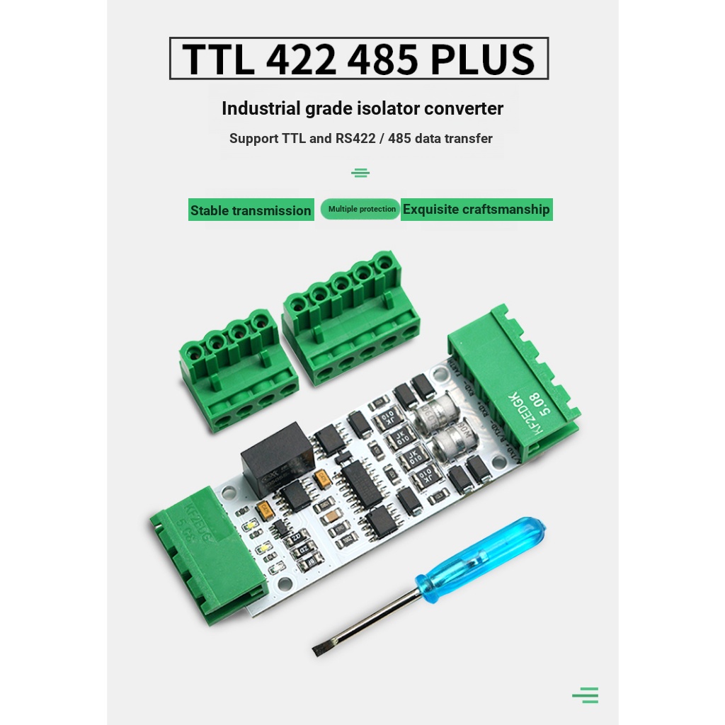 Drop Stone TTL 422 485 PLUS TTL to RS422/RS485 Industrial Grade Digital ...