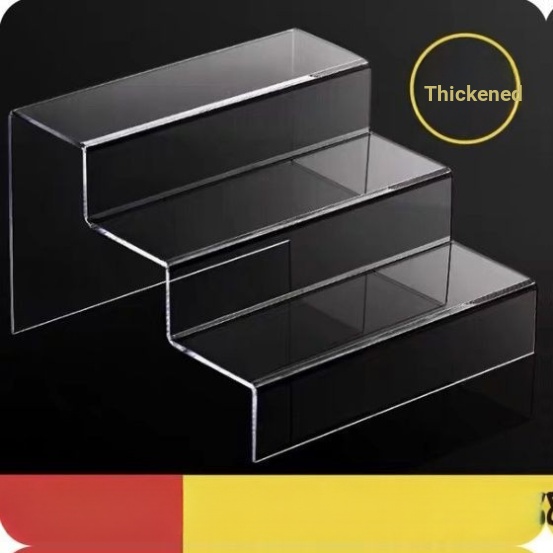 Acrylic Ladder Display Stand Pop Mart Mystery Box Storage Display Box ...