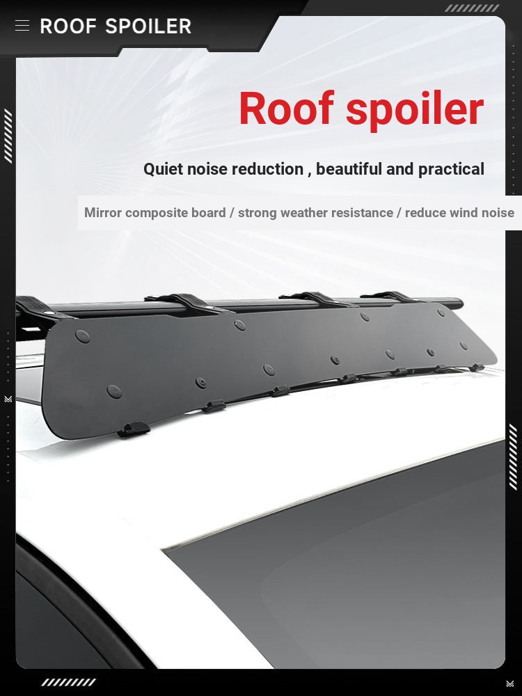 Roof Spoiler Car Car Luggage Rack Frame Roof Box Crossbar Windshield ...