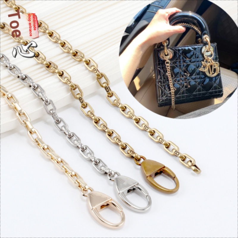 Suitable for dior dior Bag Chain Shoulder Strap Accessories dior Bag Transformation Crossbody High End Metal Chain Buy Separately Shopee Malaysia