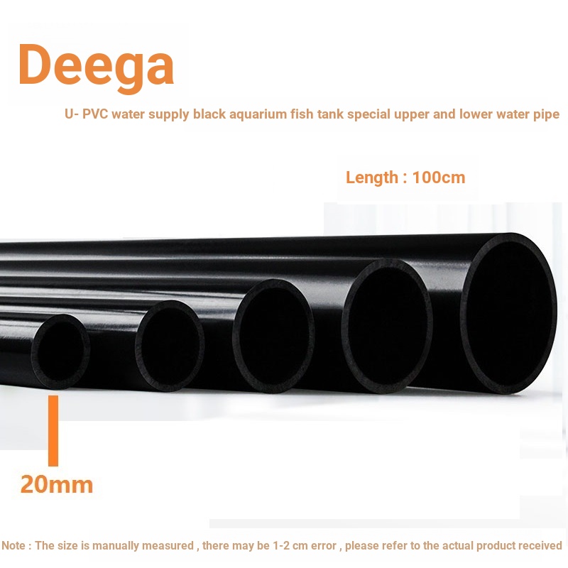 Pure Black PVC Water Pipe Black PVC Water Pipe Black Plastic Water Pipe ...