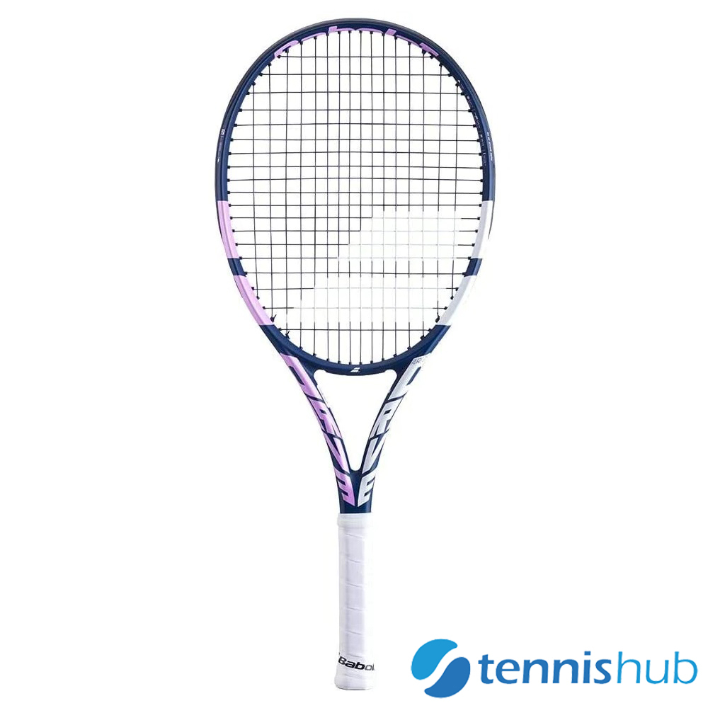 Babolat Pure Drive 26 Pink Junior Tennis Racket (Pre-Strung by factory ...