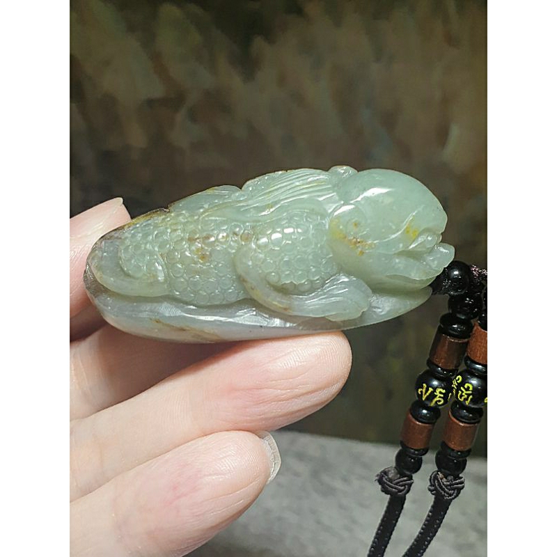 Hetian Pebble Nephrite light green hand carved 3-Leg Toad and Ancient ...