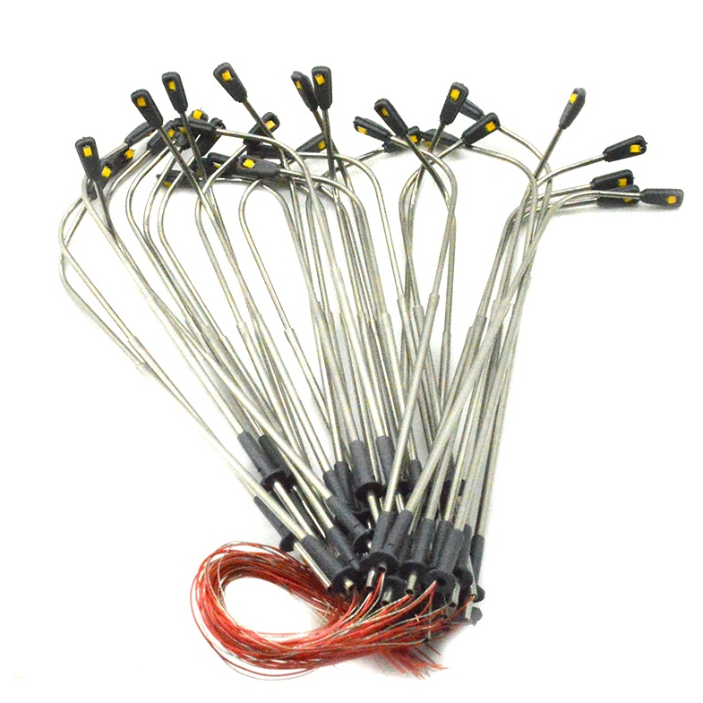 1:100-500 Scale Model LED 3V Street Lamp white Lighting Single Head ...