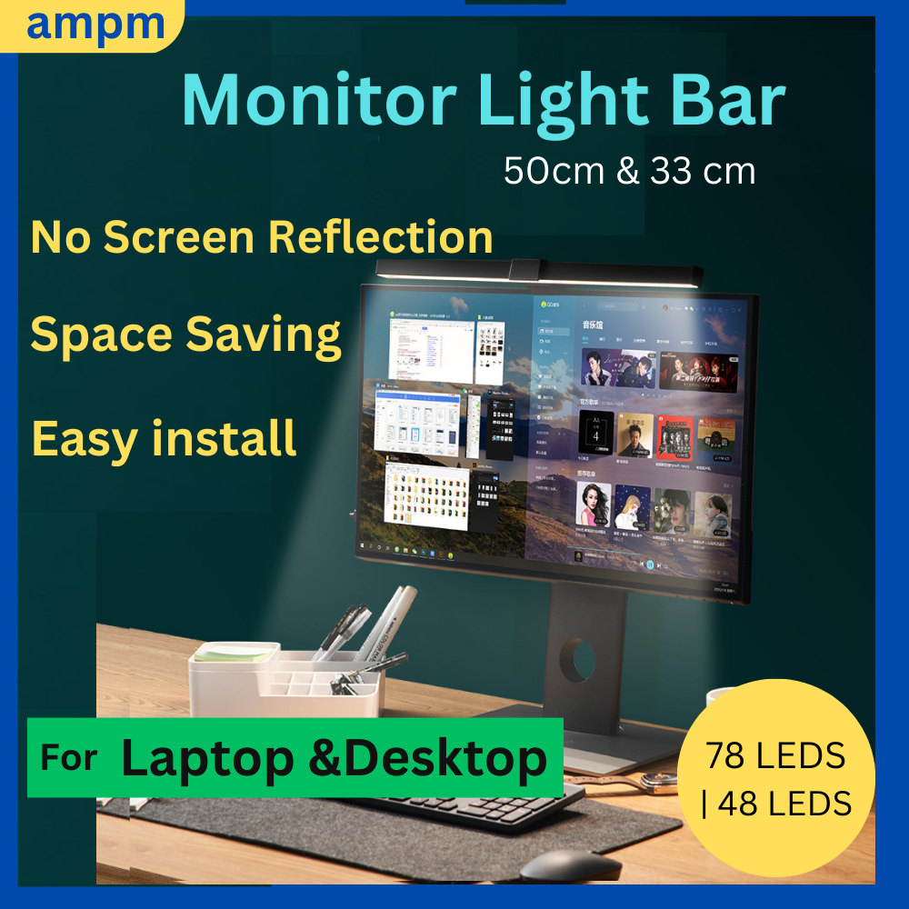 Screenbar Light Desk Lamp Monitor Light Computer Screen Bar Hanging ...
