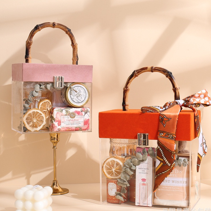 Gift Box Gift Acrylic Raya gift set 2023 Women's Day Gift