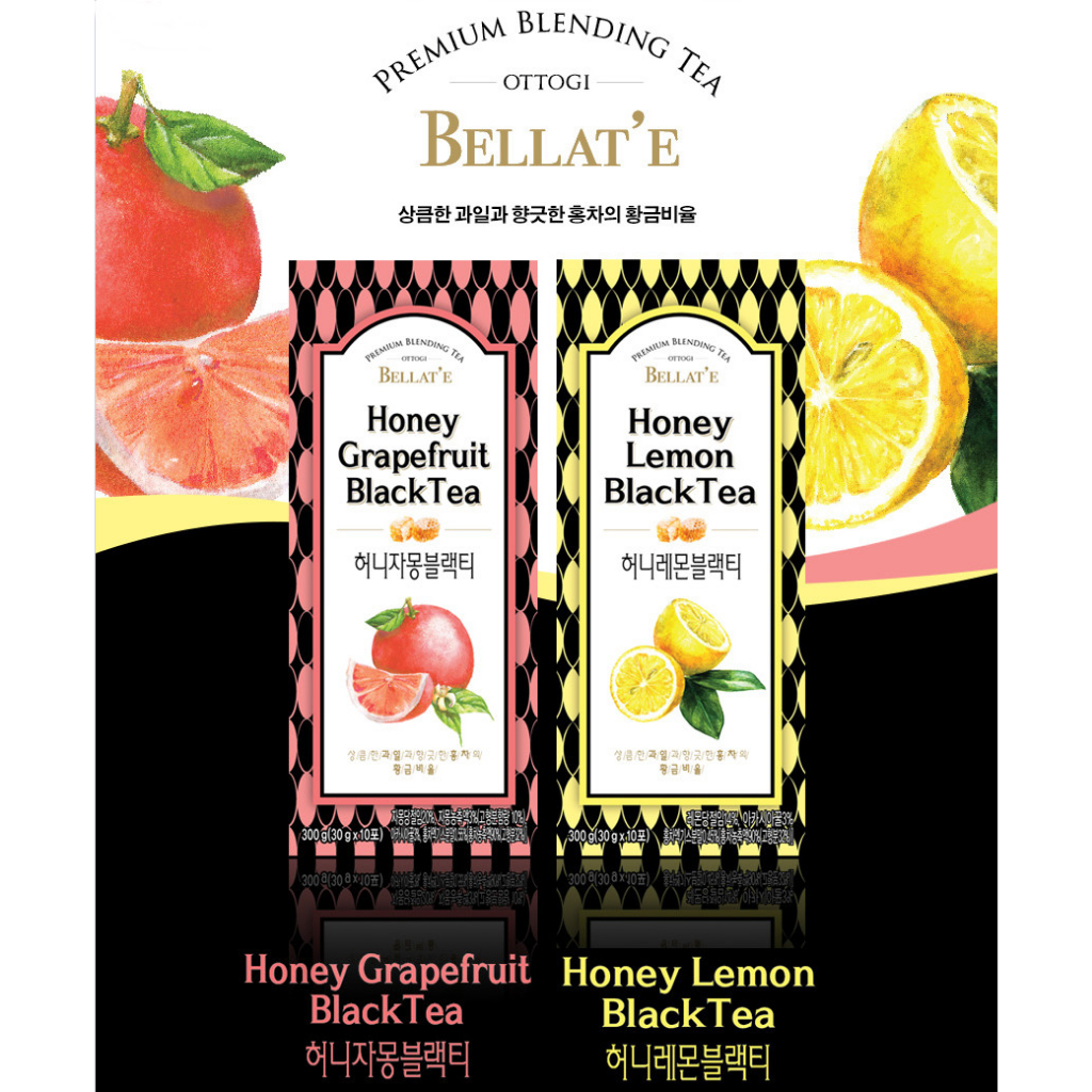 [Ship from Korea] Ottogi Honey Grapefruit BlackTea(Starbucks 자허블 taste) Shopee Malaysia
