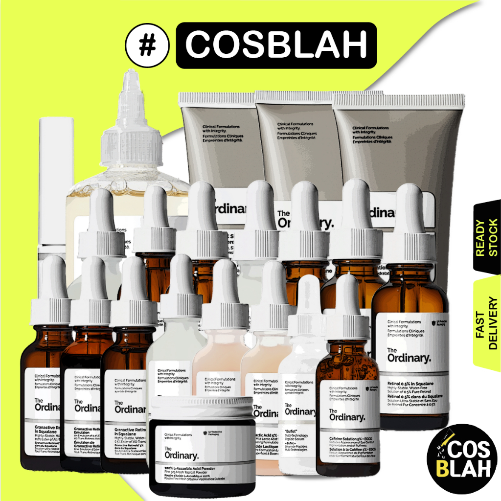 The Ordinary Bestsellers Collection Glycolic acid /Buffet/ Niacinamide ...