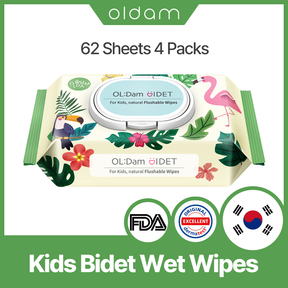 248 PCS Flushable Wet Wipes / Flushable Wet Tissue / Toilet Wet Tissue