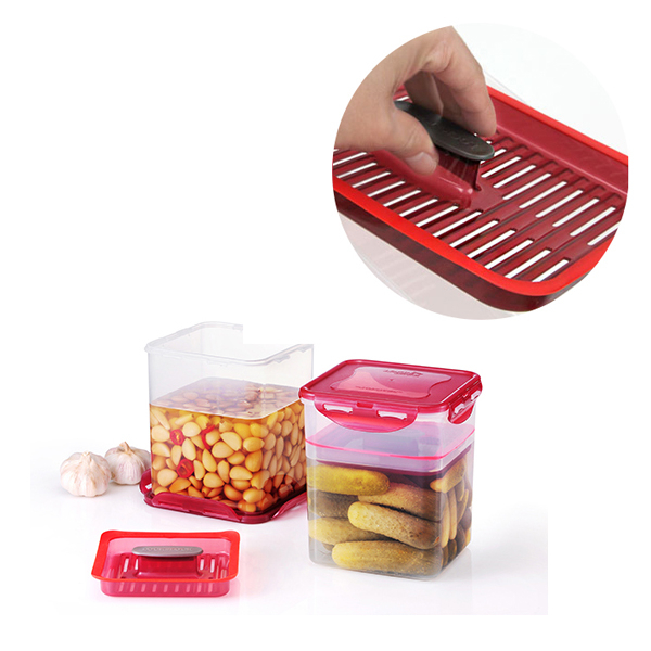 LOCKNLOCK Fermentation Aging Container 2.6L Food Storage Container ...