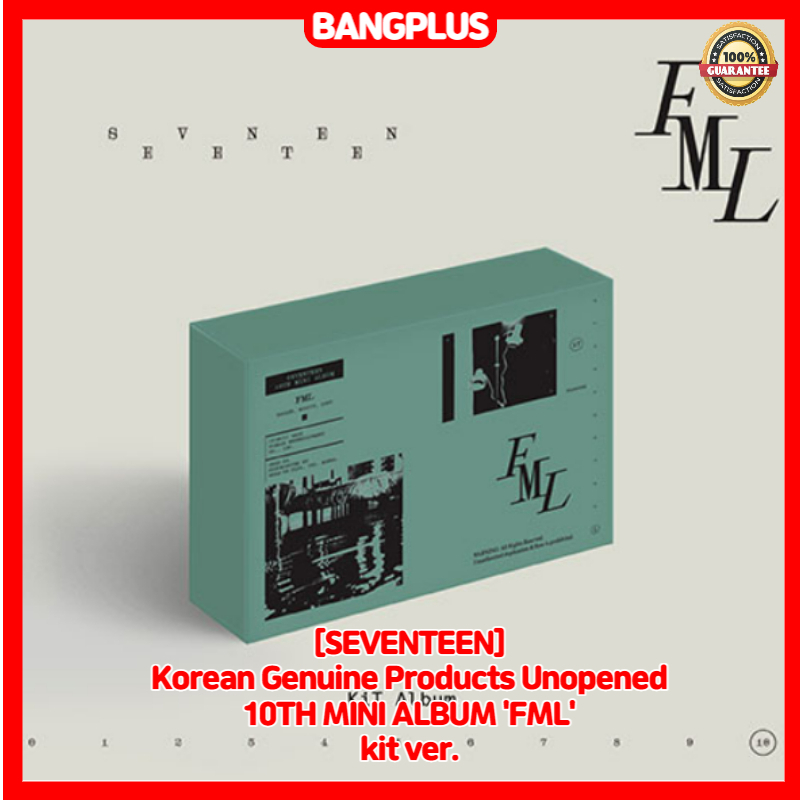 [SEVENTEEN] Korean Genuine Products Unopened 10TH MINI ALBUM 'FML' Kit ...