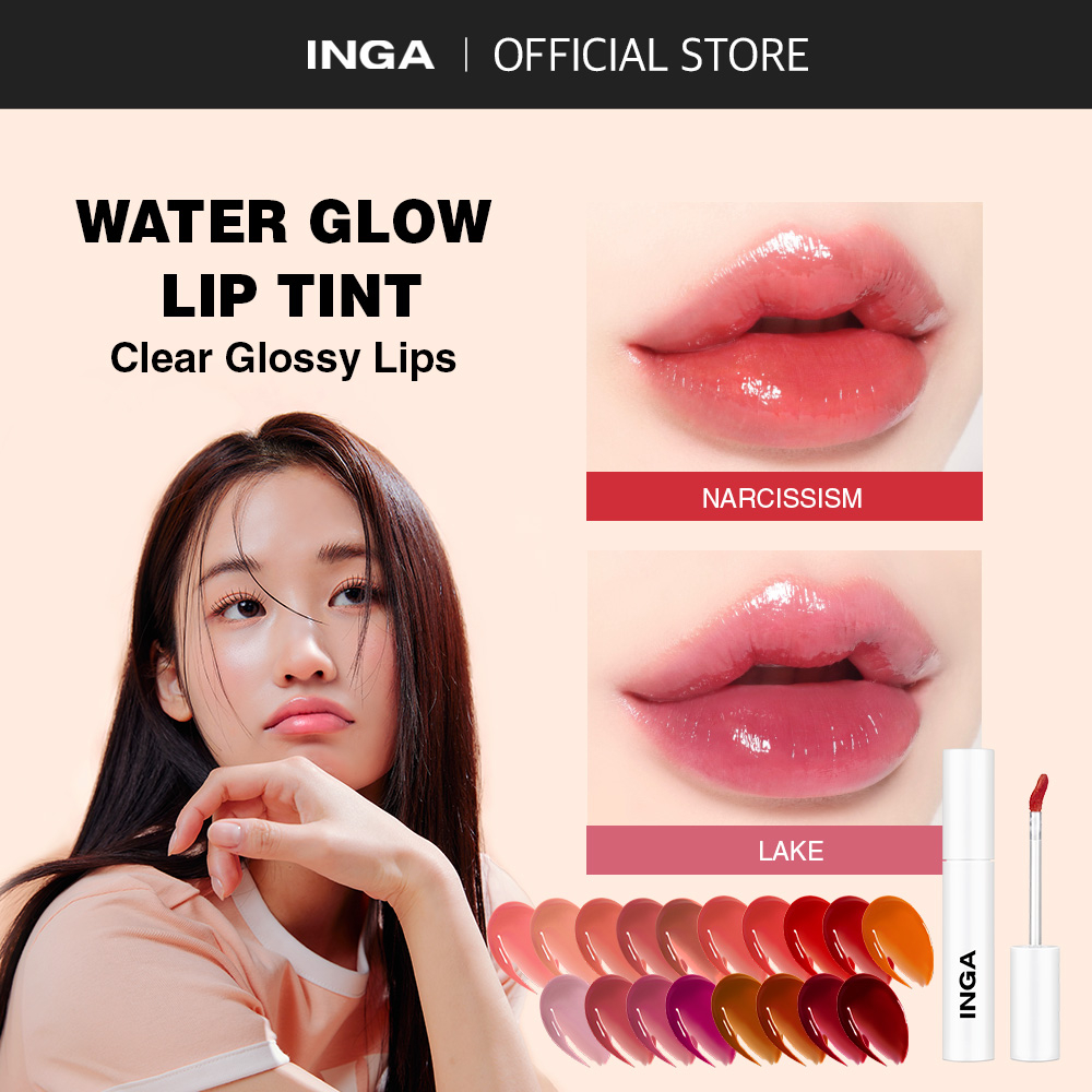 INGA Water Glow Lip Tint (13 colors) Shopee Malaysia