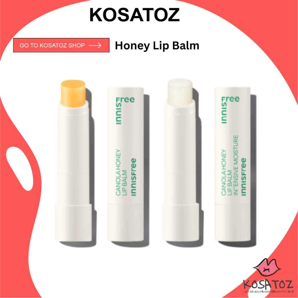 Innisfree Canola Honey Lip Balm (Original) / Canola Honey Lip Balm