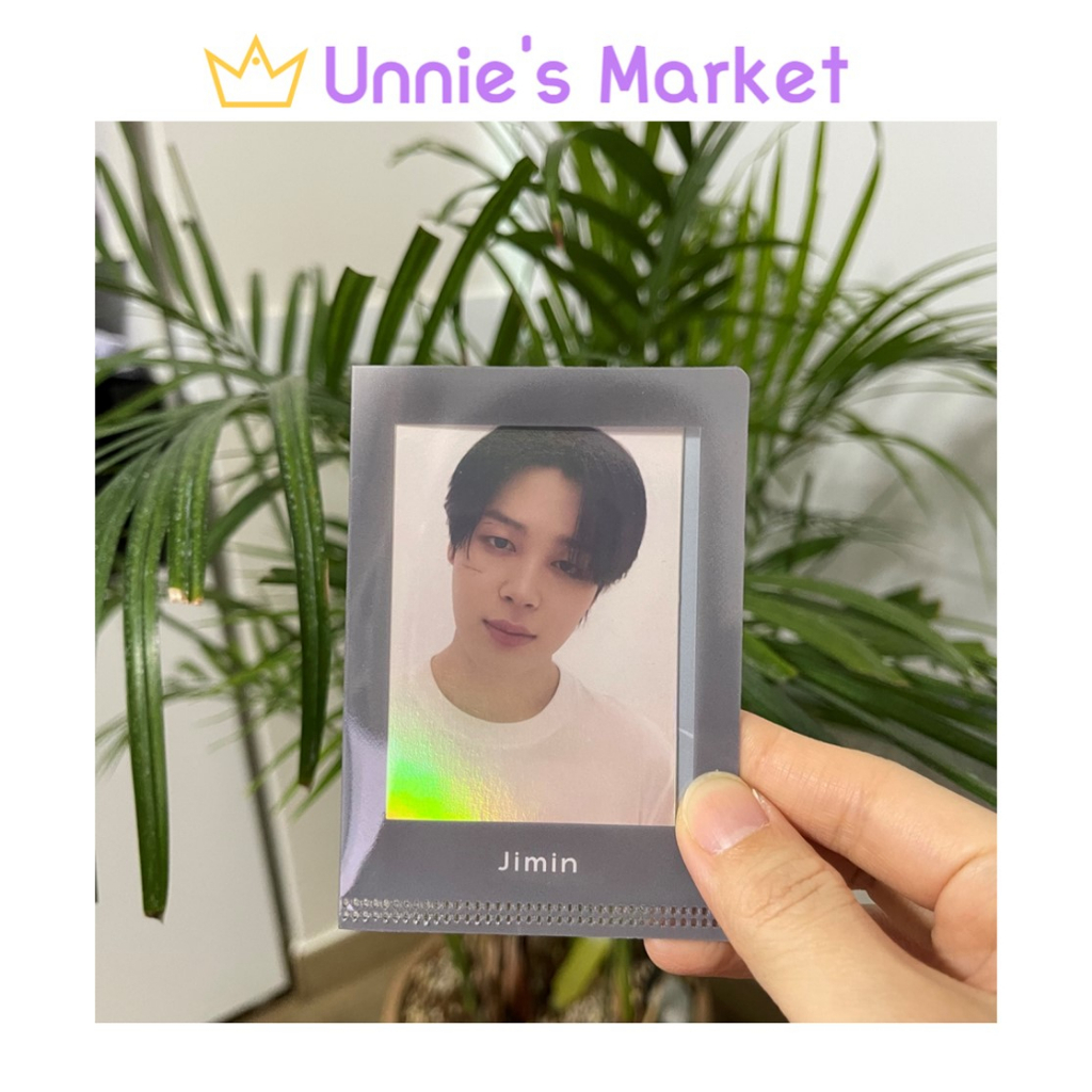 [POB ONLY] JIMIN FACE Official WEVERSE EARLY BIRD POB(Holographic Photocard + Lholder) Shopee