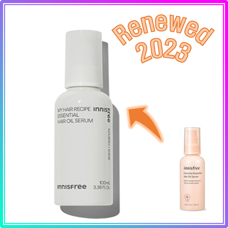 innisfree My Hair Recipe Essential Hair Oil Serum 100mL (2023 AD