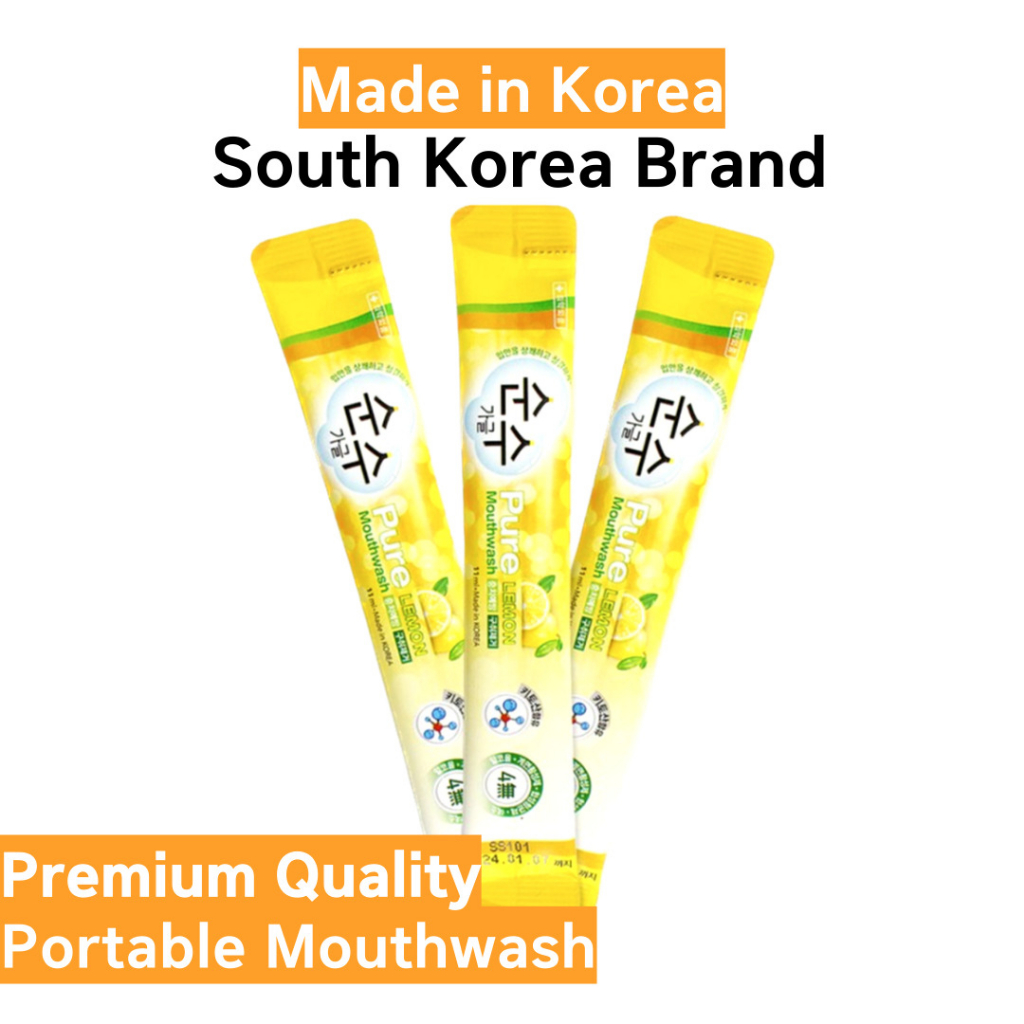 [Pure Mouthwash] disposable mouthwash / Korea genuine product Shopee