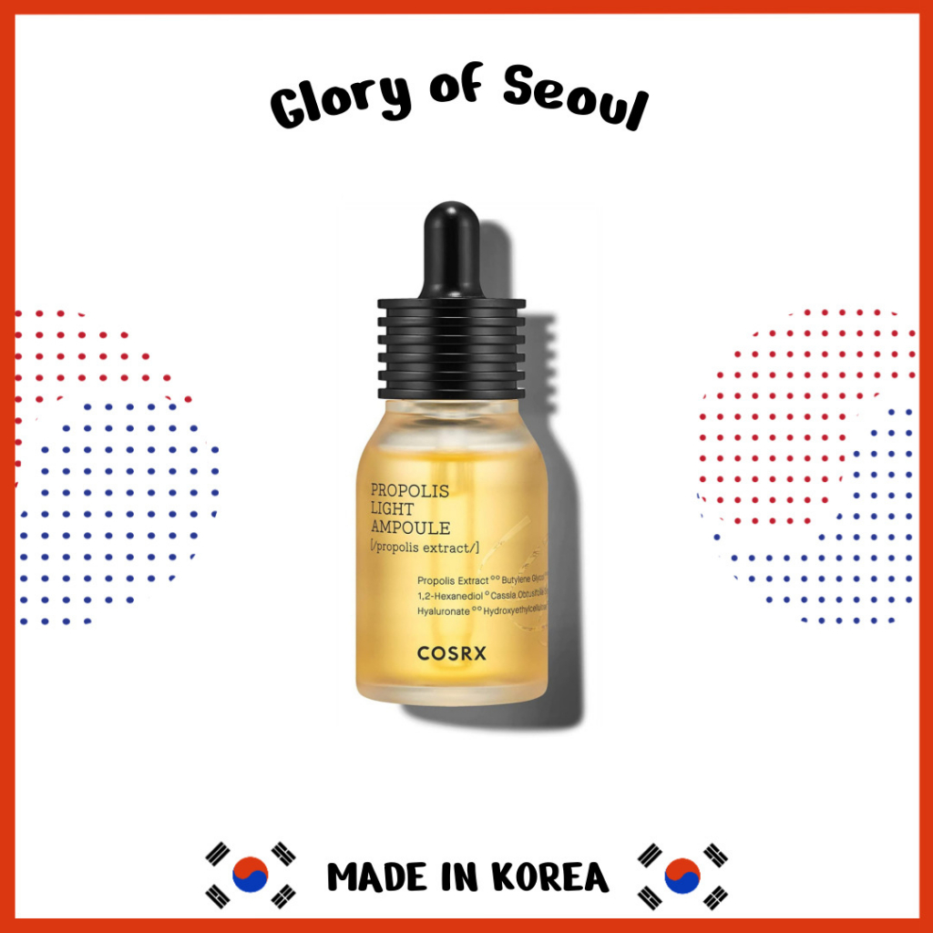 COSRX Propolis Ampoule, Glow Boosting Serum for Face with 73.5