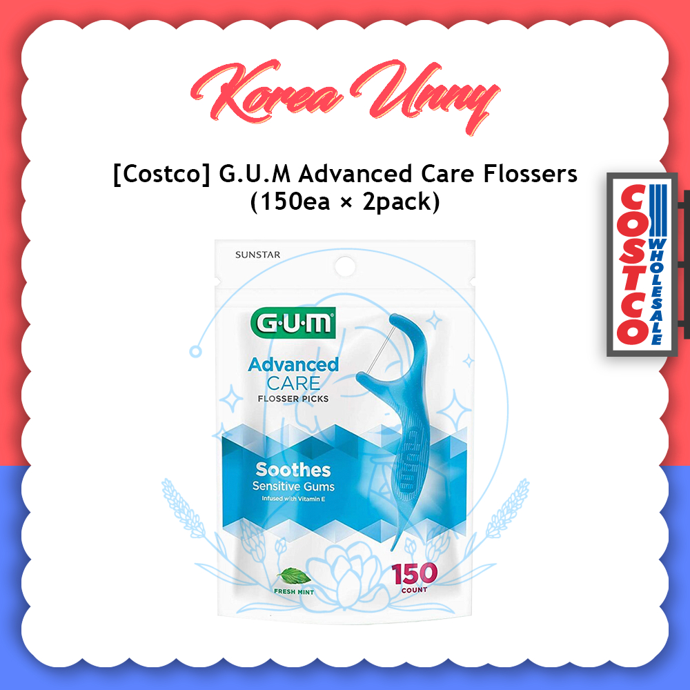 [Costco] G.U.M Advanced Care Flossers 150ea X 2pack Shopee Malaysia