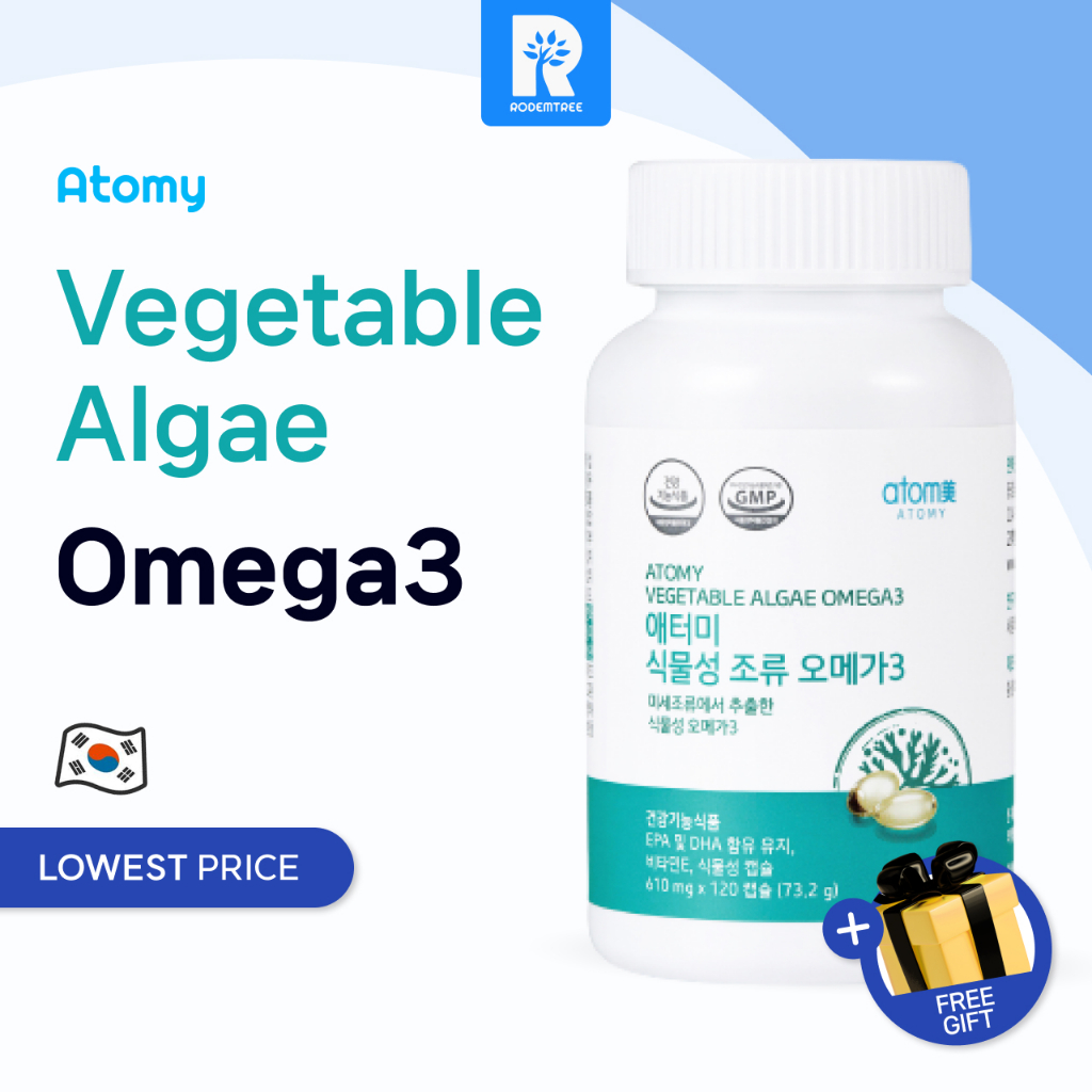 Atomy Vegetable Algae Omega3 (120 capsules) Shopee Malaysia