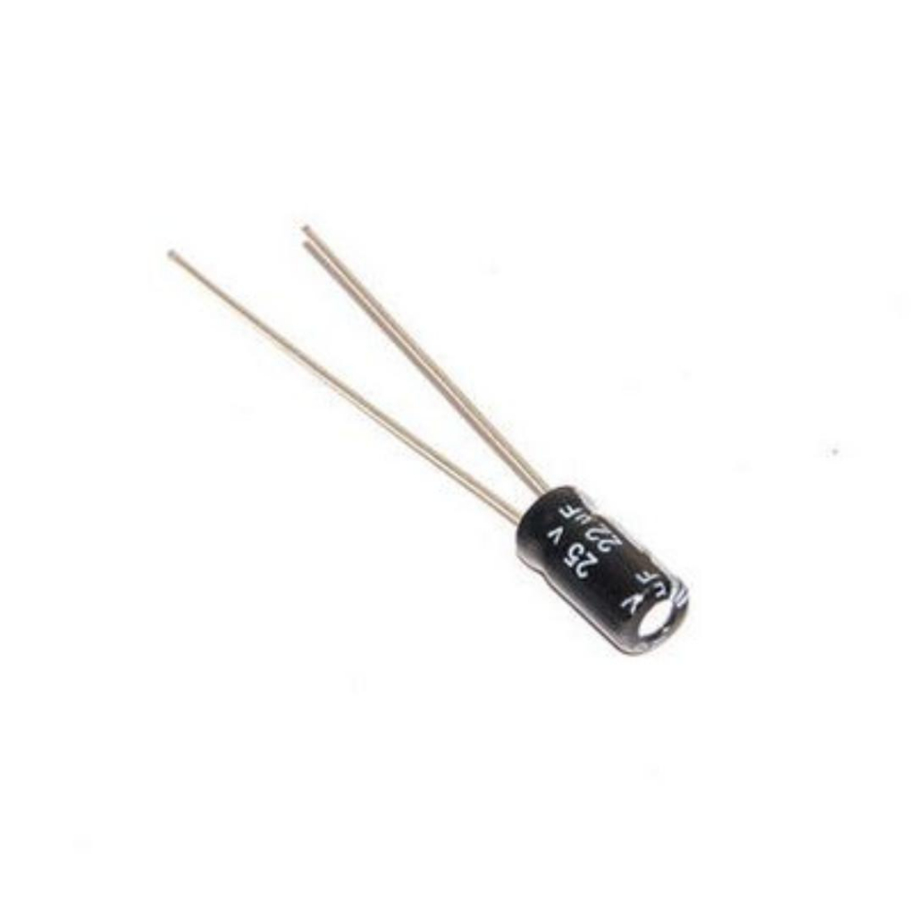 Electrolytic capacitor 22uF 25V (5 pieces) Arduino Raspberry Pi ...