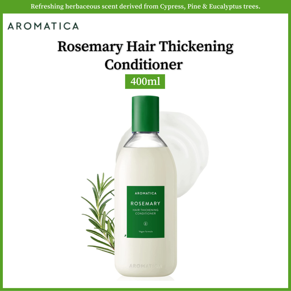 AROMATICA Rosemary Hair Thickening Conditioner 400ml Shopee Malaysia
