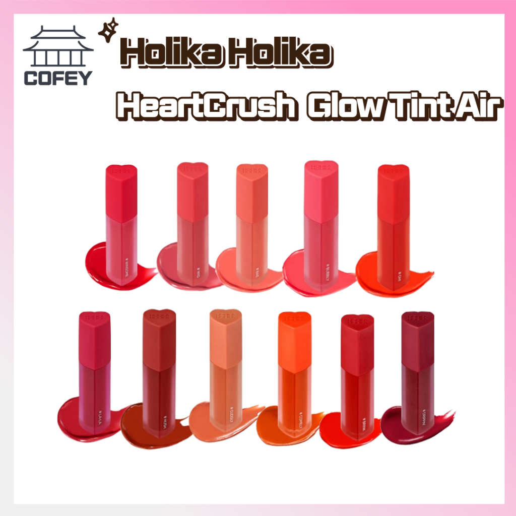 [Holika Holika] Heart Crush Glow Tint Air (3g) / Tint, Lip, Lipglow