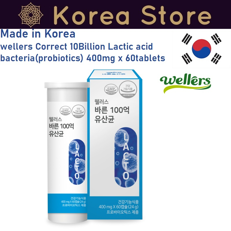 Made in Korea wellers Correct 10 billion lactic acid bacteria
