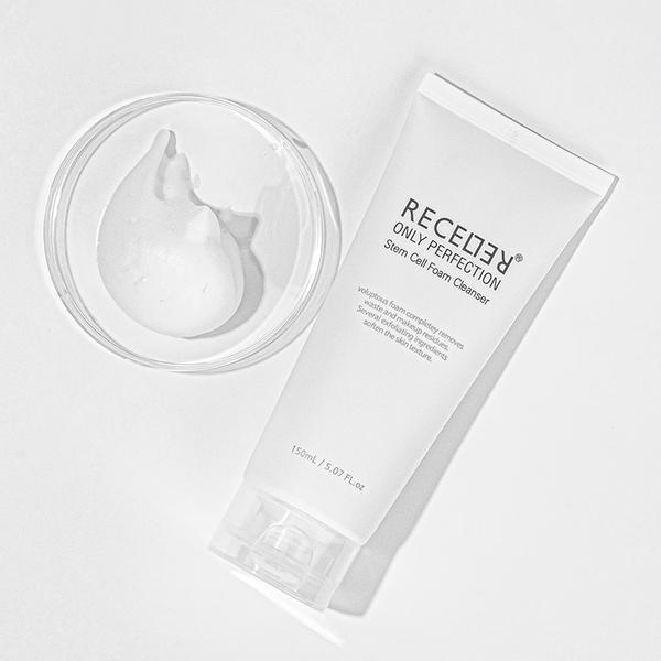 Receller Stem Cell Foam Cleanser Mild Hypoallergenic Oily Skin Bubble