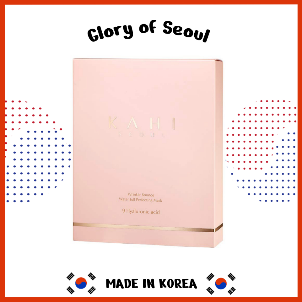[KAHI] Wrinkle Bounce Water Full Perfecting Mask Sheet 6ea main image 1