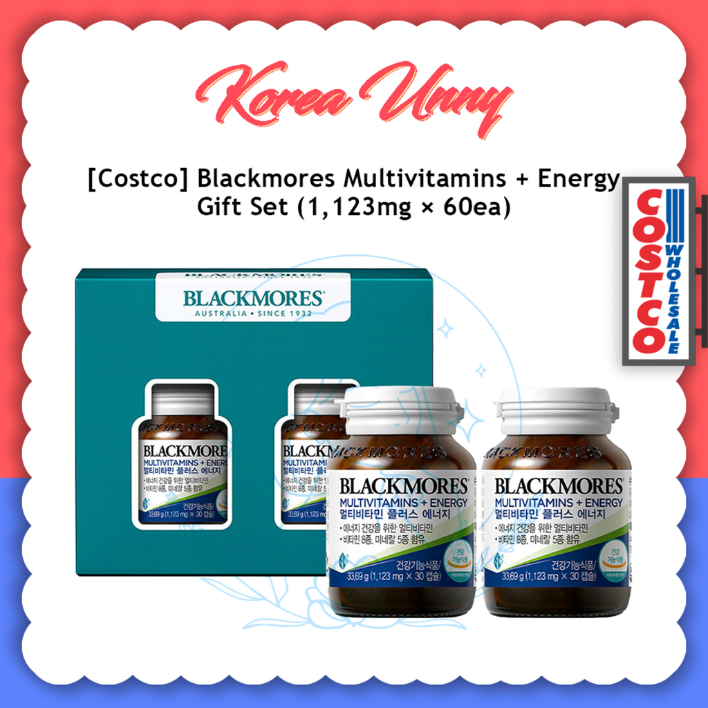 [Costco] Blackmores Multivitamins + Energy Gift Set Shopee Malaysia