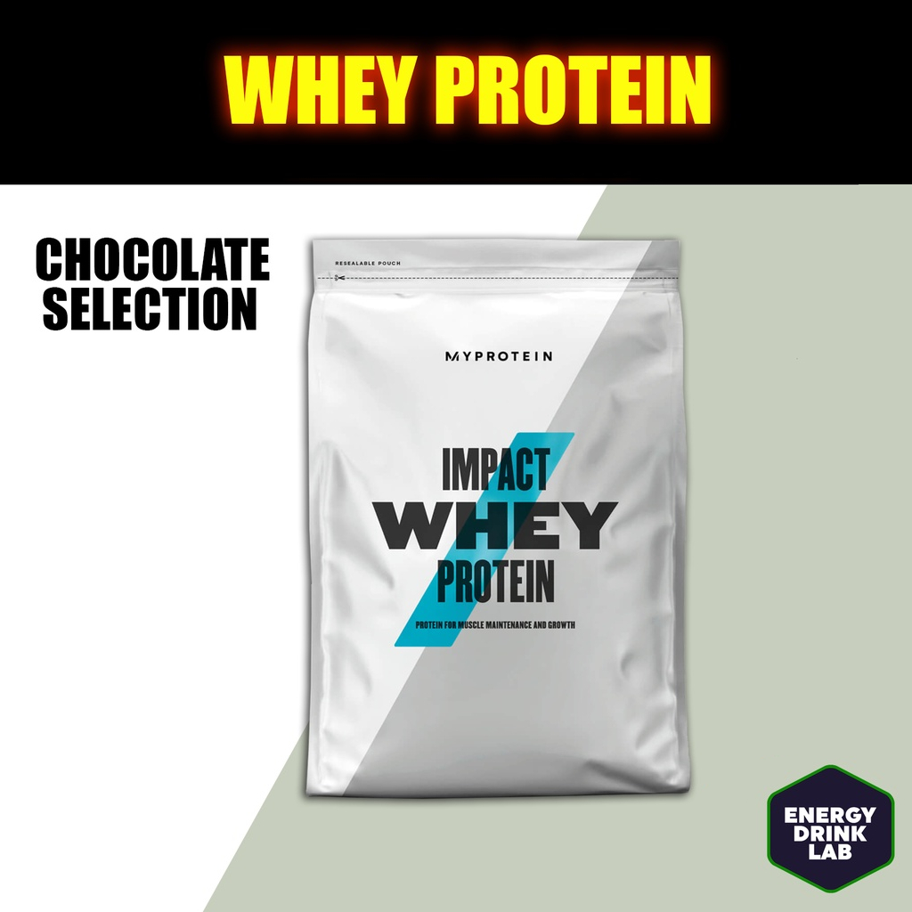 MyProtein Whey Protein Powder 1kg Chocolate Selection Impact Whey